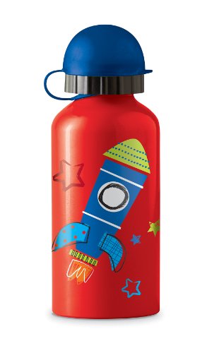 Crocodile Creek Rocket Drinking Bottle