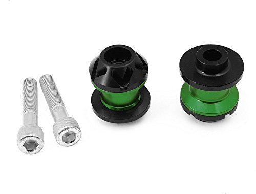 

Motorcycle Racing CNC Billet Sport Accessories Swingarm Spool Slider Swing Arm Bobbins Green Stand 8mm For Suzuki RF 600R 1993