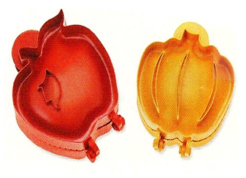 POCKET PIE MOLDS - SET OF 2 (1-PUMPKIN AND 1-APPLE)