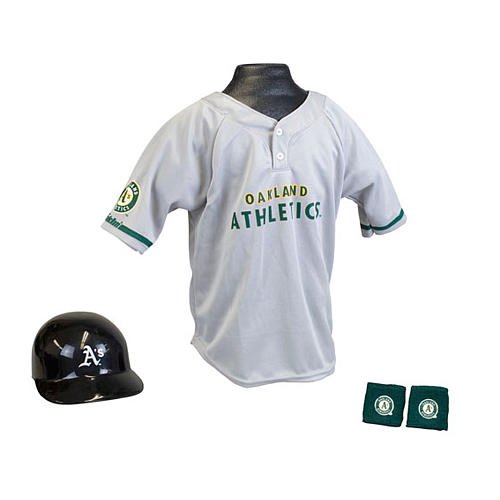 

Franklin Sports MLB Uniform Set Oakland Athletics