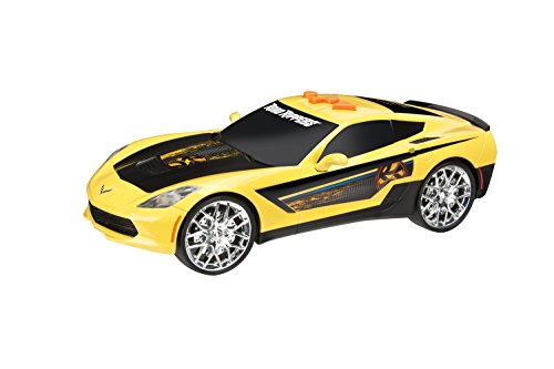 Toy State Road Rippers Wheelie Power Chevy Corvette C7 Vehicle (Styles May Vary)