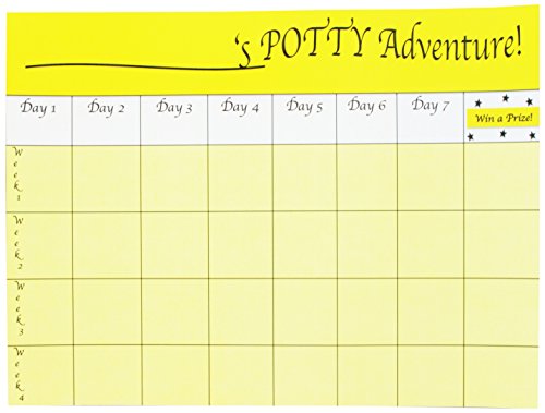 Algopix Similar Product 10 - Bundle Boards Potty 2 Sheets Chart 