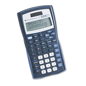 

* TI-30X IIS Scientific Calculator, 10-Digit LCD