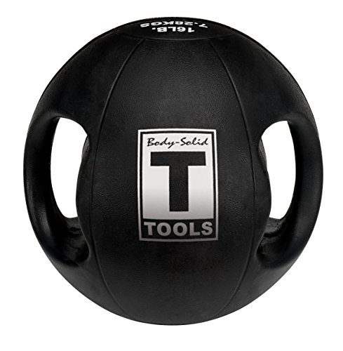 Body-Solid Tools Dual Grip Medicine Ball