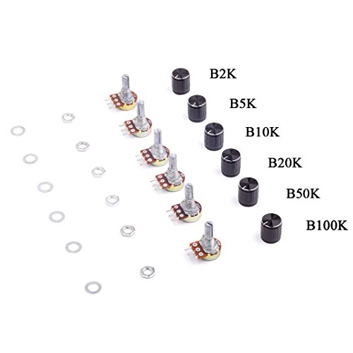 Algopix Similar Product 19 - Cylewet 6Pcs B2K B5K B10K B20K B50K