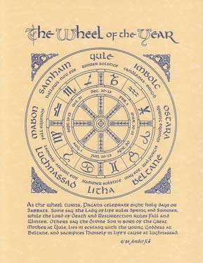Pagan the Wheel Of The Year  8 1/2