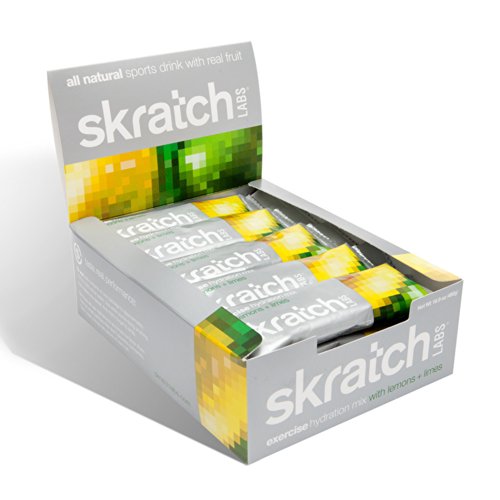 Skratch Labs Exercise Hydration Mix, 0.8oz. each (Lemons + Limes, Single Serv...
