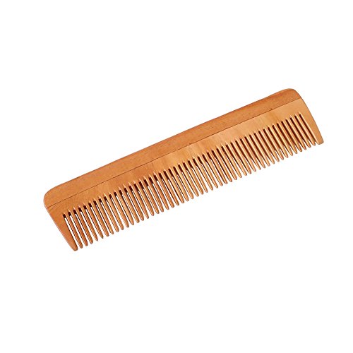 HealthAndYoga(TM) Handcrafted Neem Wood Comb - Anti Dandruff, Non-Static and Eco-friendly- Great for Scalp and Hair health -7
