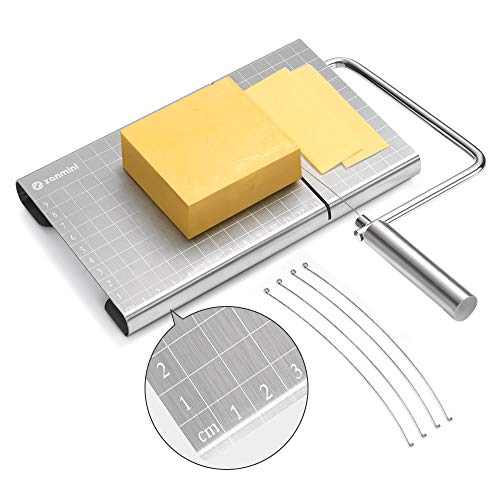 Algopix Similar Product 3 - zanmini Cheese Slicer Stainless Steel