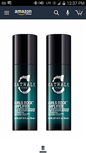 TIGI Catwalk Curls Rock Amplifier, 5.07 fl oz (Pack of 2)