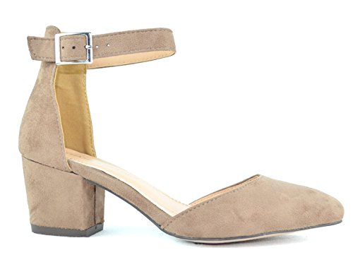 Algopix Similar Product 3 - Chase & Chloe Jason-1 (5.5 M US, Taupe)