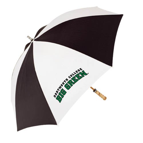 

Dartmouth Black/White Umbrella 'Arched Dartmouth College Big Green'