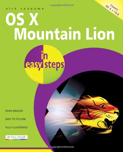 OS X Mountain Lion in Easy Steps by Nick Vandome