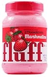 fluff（フラフ）　マシュマロクリーム　ストロベリーフレーバー　213g