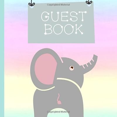 Guest Book: Elephant Baby Shower Guest Book Includes Gift Tracker and Picture Pages to Create a Lasting Memory Keepsake You can Treasure Forever