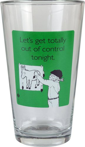 Algopix Similar Product 20 - Someecards "Out of Control" Pint