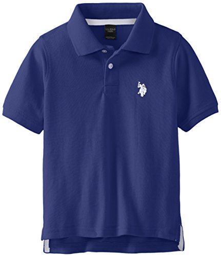 U.S. Polo Assn. Boys' Classic Polo Shirt, Marina, 5/6