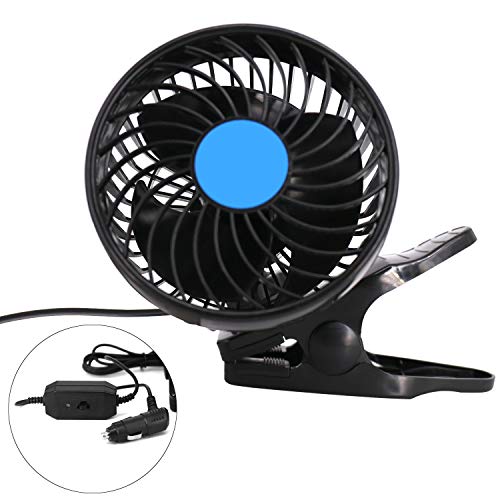 Algopix Similar Product 19 - Car Fan 12V Electric Car Cooling Fan
