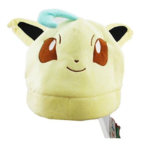 New Pokemon Center Leafeon Folipurba Phyllali Soft Plush Hat