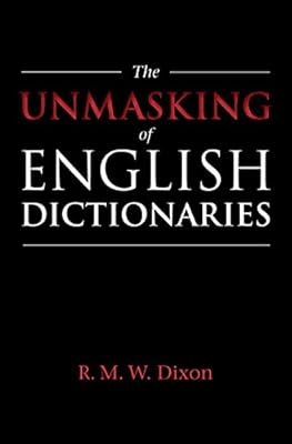 The Unmasking of English Dictionaries
