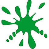 Farbklecks Aufkleber 3er Set - Blaue Klecks Sticker Für Auto & Dekoration