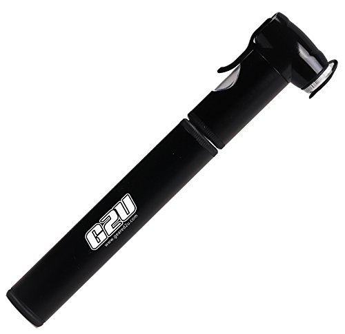 Bike Pump With Gauge by Geared2U - Lightweight Portable and Compact - Aluminum Alloy Bicycle Hand Pump With Pressure Gauge