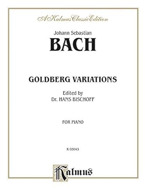 Goldberg Variations (Kalmus Edition)