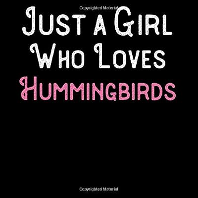 Just a Girl Who Loves Hummingbirds: ABC Alphabet Coloring Book and Letter Tracing - Learn To Write Activity Book Gift for Girls