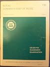 Royal Conservatory of Music Grade VIII Pianoforte Examination