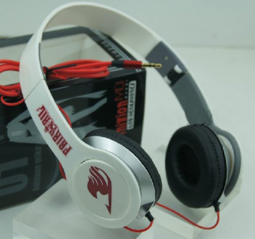 

BestFyou® Headphone Over Ear with Anime FAIRY TAIL