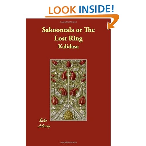 Sakoontala or The Lost Ring