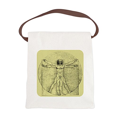 

Canvas Lunch Bag Vitruvian Man by Da Vinci