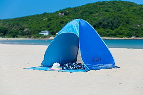iCorer Automatic Pop Up Instant Portable Outdoors Quick Cabana Beach Tent Sun Shelter - Image 7