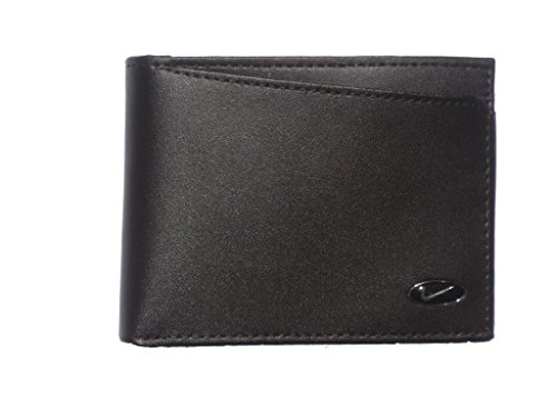 Nike Leather Passcase Wallet w/Red Tin Gift Box
