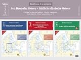 Sportbootkarten Satz 1+2+4 - Set: Deutsche Ostsee + Südliche dänische Ostsee