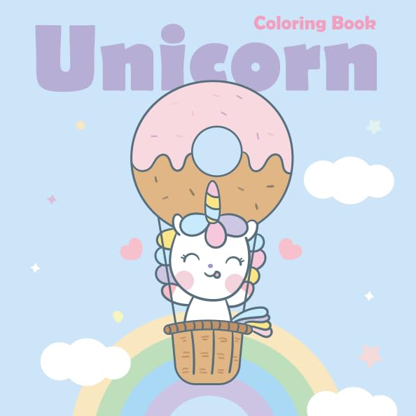 Unicorn Coloring Book: For Kids Ages 2-4, 4-8 by Maria Smirnova