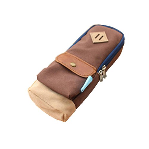 

Cute girls Creative Pencil large capacity pen bag pencil case stationery pouch simple canvas bag