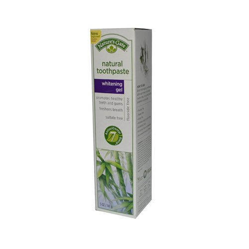 NATURE'S GATE TPASTE,NAT WHITENING GEL, 5 OZ