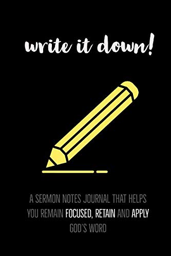 write it down! by MWS Publications