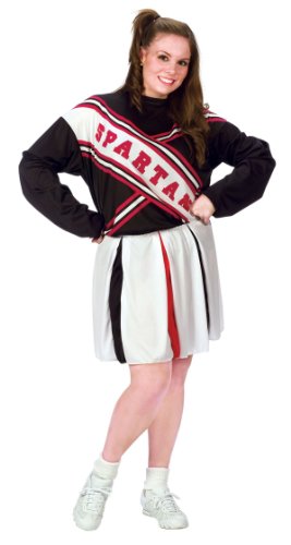 Fun World Women's Snl Spartan Cheerleader Female Adult Costume