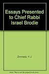 Essays Presented to Israel Brodie Chief Rabbi