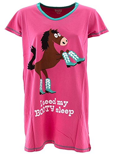 Lazy One Women's Booty Sleep V-Neck Nightshirt