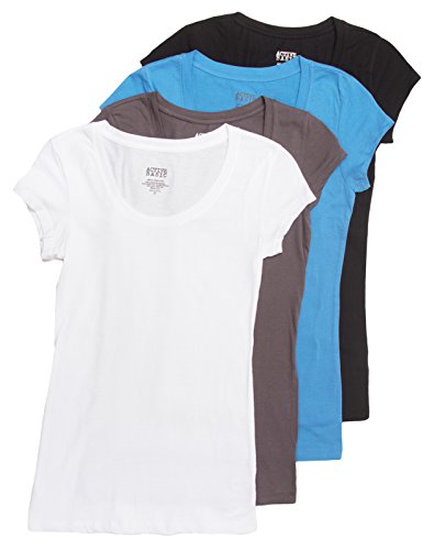 Active Basic Women's Short Sleeve Scoop Neck Tees