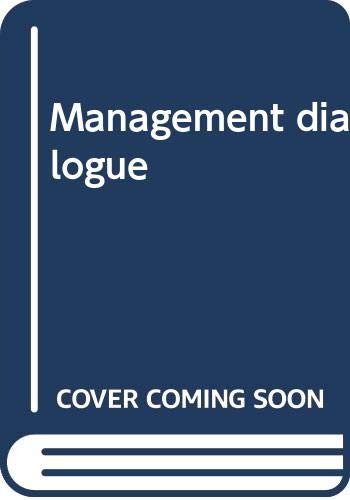 Management dialogue by B. Ebosele Okoduwa