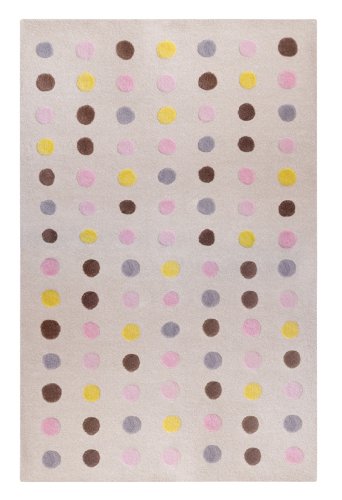 Algopix Similar Product 5 - DwellStudio Baby Dots Large Rug, Petal
