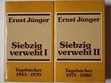 Siebzig verweht I + II. Tagebücher 1965-1970 / 1971-1980 - Ernst Jünger