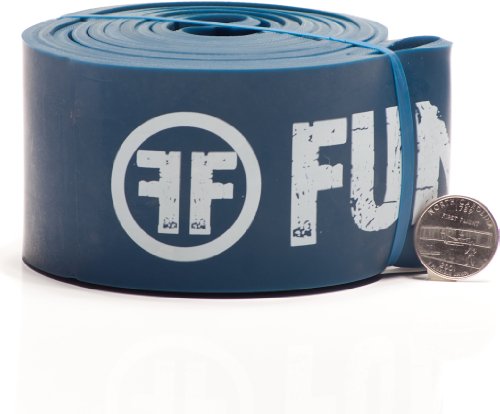 Functional Fitness 41 inch Continuous Loop Powerlifting Band - Resistances of 10-200 pounds (4-91 kilograms), Continuous Loop (8 different sizes) Heavy Duty Exercise Bands Ideal for Deadlift, Presses, Squat, Bench Press, Shrugs, Cleans, Stretching, Mobility, Therapy, High Pulls, Rows and Jerks