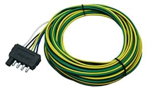 Amazon.com: Wesbar 5-Way Flat Trailer Connector Wishbone ... wesbar 6 pin wiring harness 
