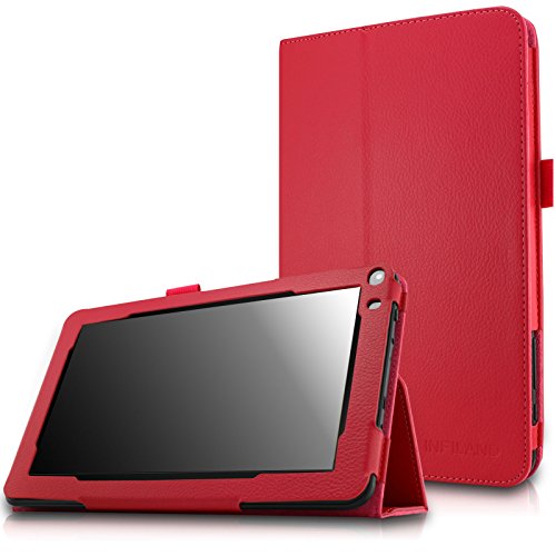 Infiland Folio PU Leather Slim Stand Case Cover for 9