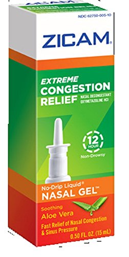 Zicam Extreme Nasal Congestion Relief Liquid 0.5oz (6 Pack)